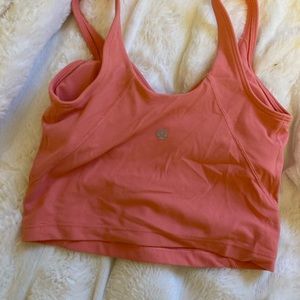 Raspberry cream a-line tank size 4